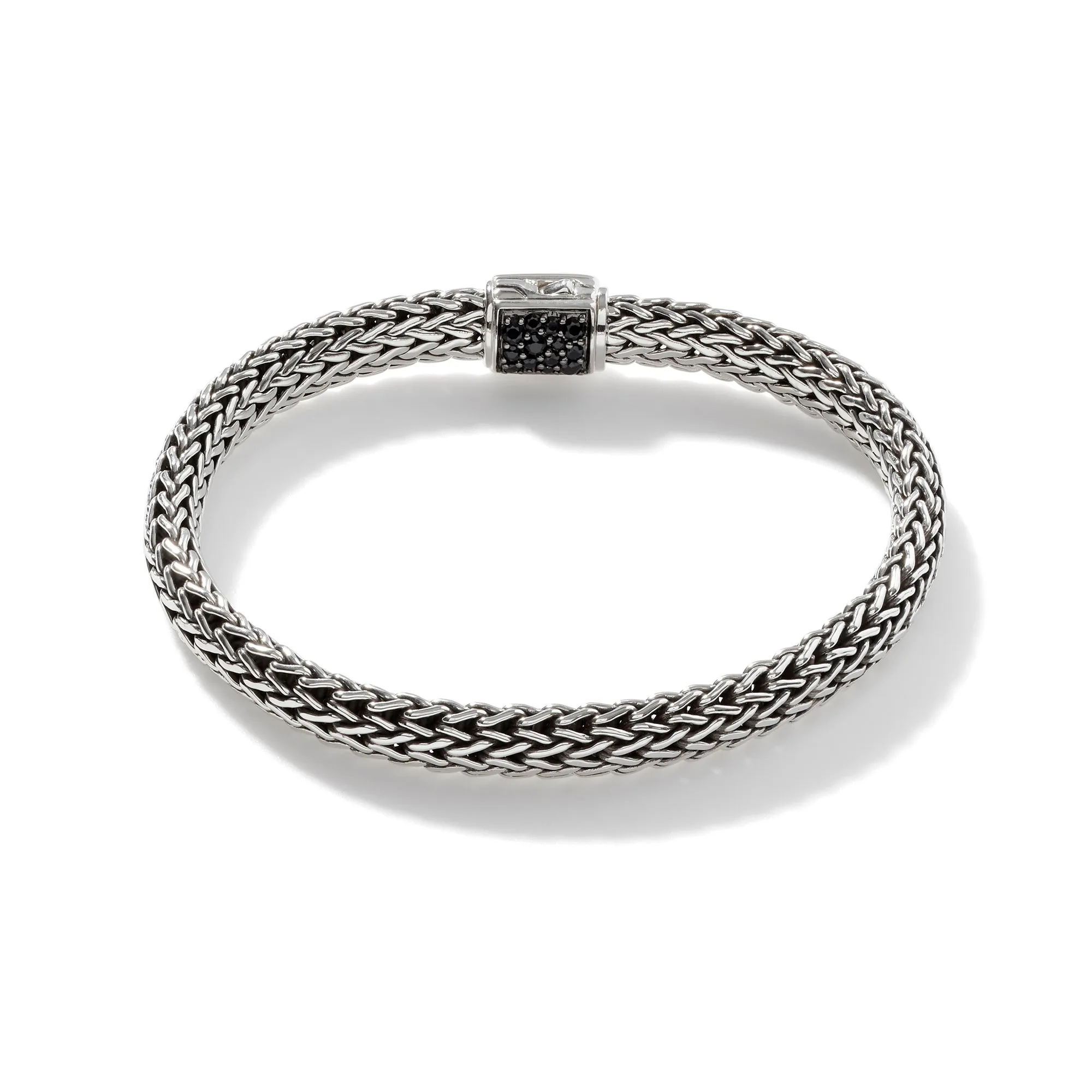 Icon Bracelet, Sterling Silver, Reversible Gemstones, 6.5MM|BBS90422RVBLS2SBT